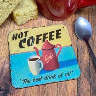 CS0103 Hot Coffee Coaster 90x90mm