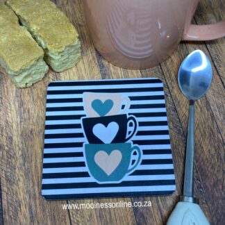 CS0115 3 Cups Coaster 90x90mm