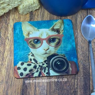CS2262 Photographer Cat 90x90mm