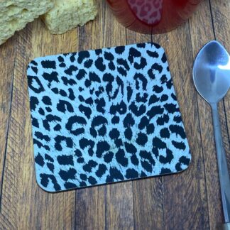CS2403 Black Leopard Print 90x90mm