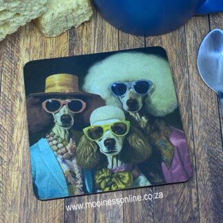 CS2901 3 Funky Dogs 90x90mm