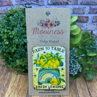 ML2803 Farm To Table Lemons Fridge Magnet 45x60mm