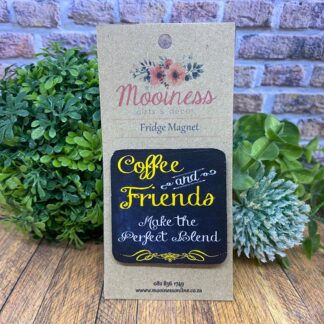 MS0103 Coffee & Friends Fridge Magnet 50x50mm